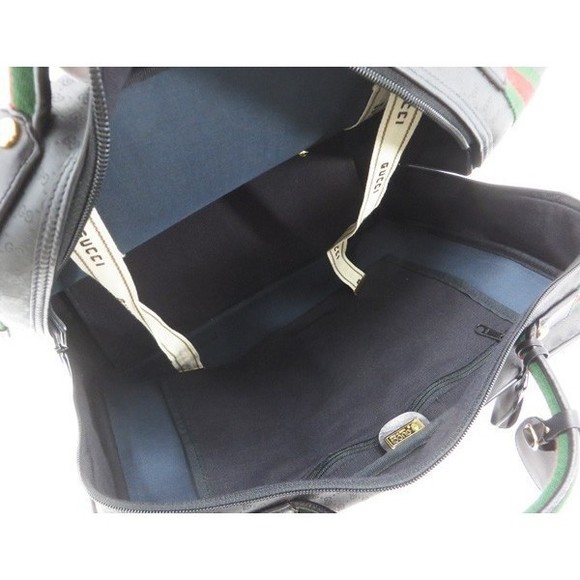 Gucci mal GG Boston Bag Black - Picture 3 of 6